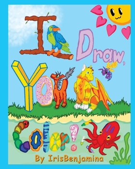 Paperback I Draw, You Color Book