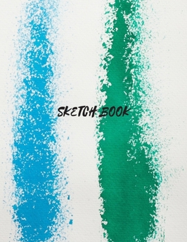 Sketch Book: Large Notebook for Drawing For Kids /  Doodling or Sketching 121 Pages, 8.5" x 11"/ Sketchbook Blank Paper Drawing and Write Journal (notebook Abstract Cover vol.35 )