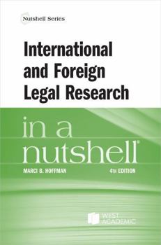 Paperback International and Foreign Legal Research in a Nutshell (Nutshells) Book