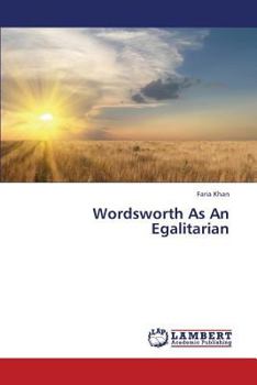 Paperback Wordsworth as an Egalitarian Book
