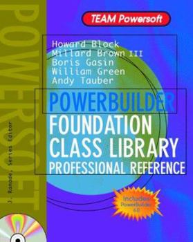 Paperback PowerBuilder Foundation Class Library Professional Reference [With *] Book