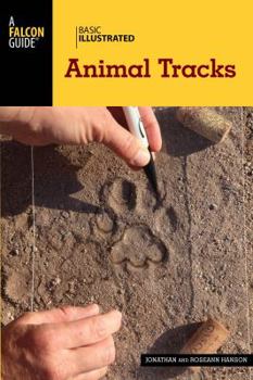 Paperback Basic Illustrated Animal Tracks Book