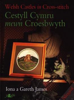 Paperback Welsh Castles in Cross-Stitch / Cestyll Cymru Mewn Croesbwyth Book