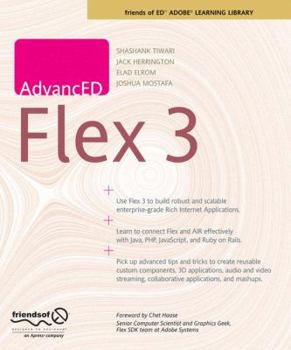 Paperback Advanced Flex 3 Book