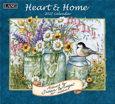 Misc. Heart & Home 2027 Wall Calendar Book