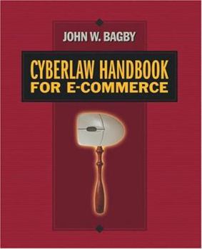 Paperback Cyberlaw Handbook for Ecommerce Book