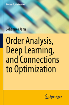 Paperback Order Analysis, Deep Learning, and Connections to Optimization Book