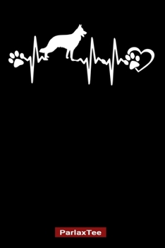 ParlaxTee: German Shepherd Dog Composition Notebook Blank Lined Journal Diary For Pet Dog Lover and Owners 100 Pages Size 6*9