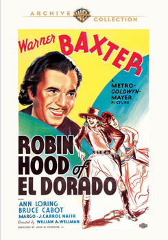 DVD The Robin Hood of El Dorado Book