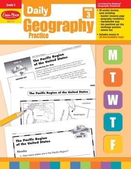 Paperback Daily Geography Practice Grade 3: EMC 3712 Book
