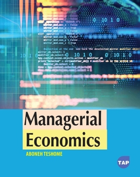 Paperback Managerial Economics Book