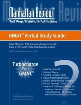 Paperback Turbocharge Your GMAT Verbal Study Guide Book