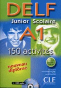 Paperback Delf Junior Scolaire A1 Textbook + Key + Audio CD [French] Book