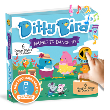 DITTY BIRD Baby Sound Book: Our Music to Dance to Musical Book for Babies is The Perfect Toys for 1 Year Old boy and 1 Year Old Girl Gifts. Interactive Educational Music Toy for Toddlers 1-3