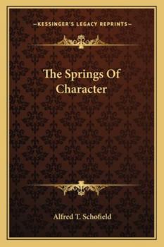 The Springs of Character
