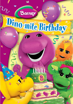 DVD Barney: Dino-Mite Birthday Book