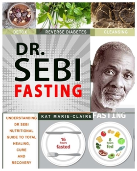 Paperback Dr. Sebi Fasting Book
