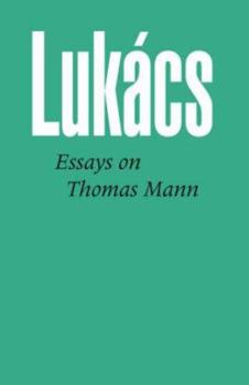 Paperback Essays on Thomas Mann Book