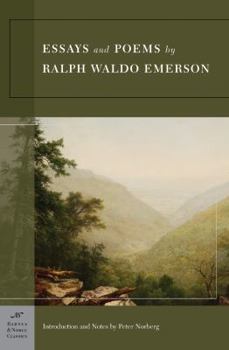 Paperback Essays and Poems by Ralph Waldo Emerson (Barnes & Noble Classics Series) Book