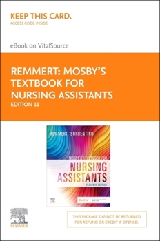 Mosby's Textbook for Nursing Assistants - Elsevier E-Book on Vitalsource (Retail Access Card)