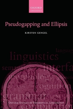Paperback Pseudogapping and Ellipsis Book