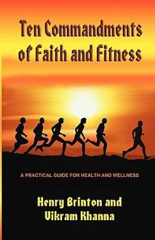 Paperback Ten Commandments of Faith and Fitness Book