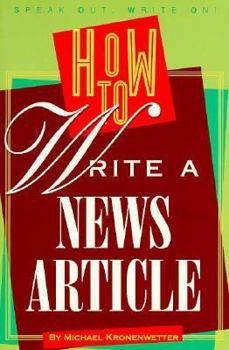 Paperback How to Write a News Article Book