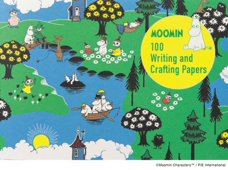 Paperback Moomin 100 Writing & Crafting Papers Book