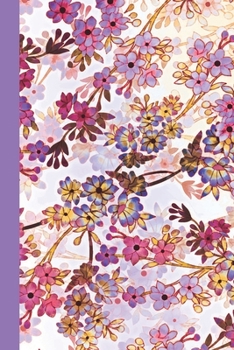 Paperback Quarterly Calendar/To Do List Journal (Purple Floral): Three Months of To Do List Pages with Monthly Calendar and Monthly Habit Tracker (6x9) Book