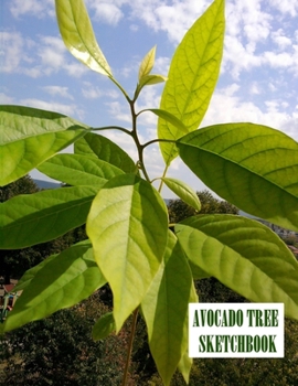 Avocado Tree Sketchbook: Notebook, Journal, 8,5 x 11, 120 pages for Writing, Drawing and Sketching (Sketchbook for you)