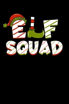 Elf Squad: Christmas Notebook to Write in, 6x9, Lined, 120 Pages Journal