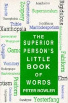 Hardcover Superior Person's Little Book of Words Book