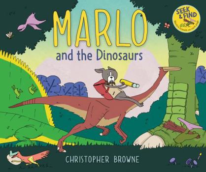 Hardcover Marlo and the Dinosaurs Book
