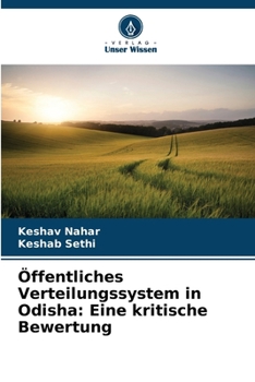 Paperback Öffentliches Verteilungssystem in Odisha: Eine kritische Bewertung [German] Book