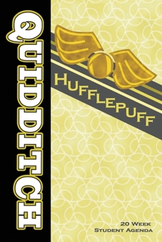 Paperback Quidditch Hufflepuff: 20 Week Student Agenda Book