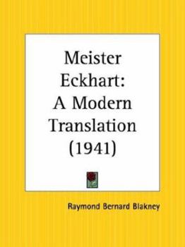 Paperback Meister Eckhart: A Modern Translation Book