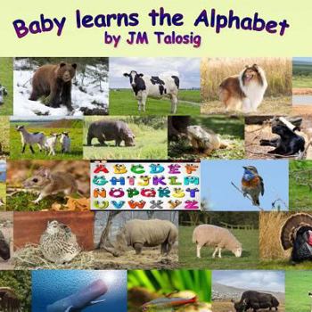 Paperback Baby Learns the Alphabet Book