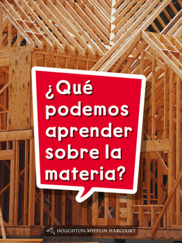 Paperback Book 063: ¿Qué Podemos Aprender Sobre La Materia?: Leveled Reader, Extra Support Grade 2 [Spanish] Book