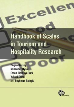 Hardcover Handbook of Scales in Tourism and Hospitality Research Book