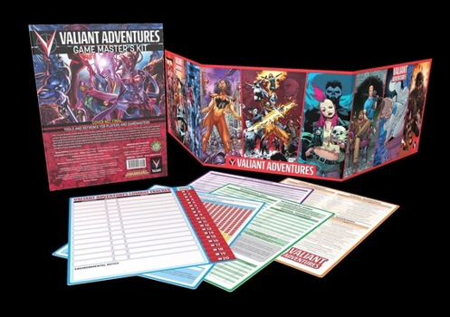 Hardcover Valiant Adventures Gamemaster's Kit: A Valiant Adventures RPG Accessory Book