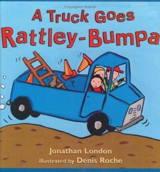 Hardcover A Truck Goes Rattley-Bumpa Book