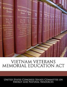 Paperback Vietnam Veterans Memorial Education ACT Book
