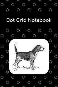 Paperback Dot Grid Notebook: Beagle; 6 X 9; 100 Sheets/200 Pages Book