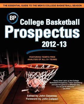 Paperback College Basketball Prospectus 2012-13 Book