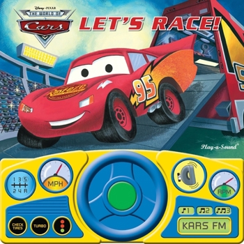 Board book Disney Pixar Cars: Let's Race! Sound Book [With Battery] Book