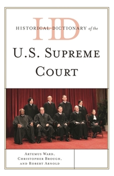 Hardcover Historical Dictionary of the U.S. Supreme Court Book