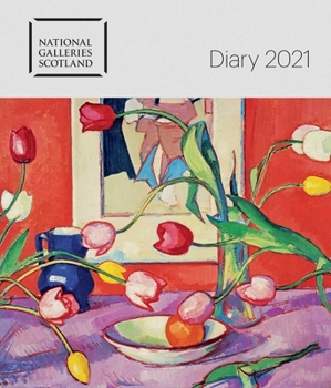 Hardcover National Galleries Scotland Desk Diary 2021 Book