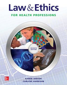 Paperback Law & Ethics for Health Professions Book