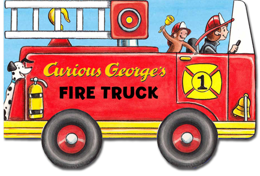 Curious George's Fire Truck - Book  of the Curious George - shaped