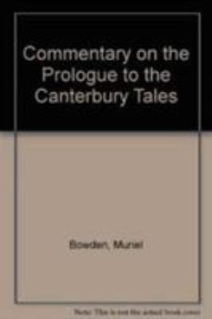 Paperback A commentary on the General prologue to the Canterbury tales (A Condor book) Book